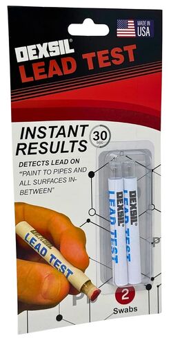 اختبار ديكسيل للرصاص - 2 عبوة من مسحات اختبار الرصاص الفورية in Kuwait