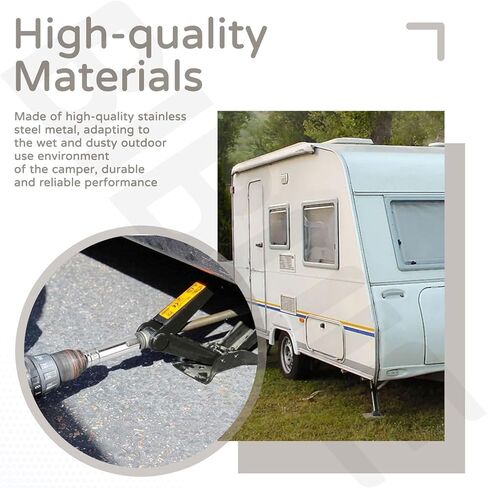 Trailer Crank Handle Compatible with Coleman Fleetwood POP UP RV Camper Crank Handles Replacement 3/8 Socket Popup Trailer Accessories | RV Replacement Cranks Handle in Kuwait