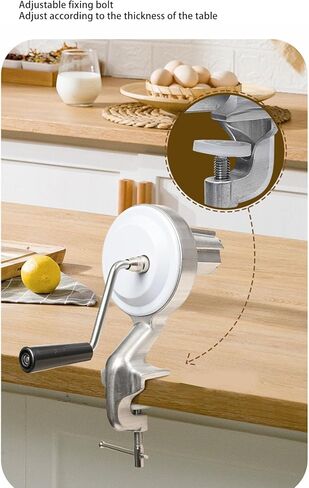 Cavatelli Maker Machine, Hand Crank Gnocchi Pasta Making Machine Portable Pasta Maker for Home Restaurant Kitchen Accessory in Saudi Arabia