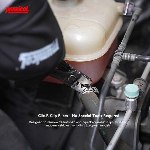 9PCS Hose Clamp Pliers Set, Locking Long Reach Hose Clamp Tool for Automotive, Flexible Wire Radiator Coolant Heater Hose Removal Pliers with Case for DIY Home Use in Kuwait