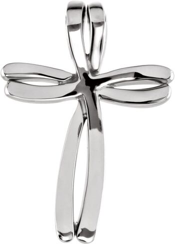 Sonia Jewels 27x169mm Cross Crucifix Charm Pendant (27mm x 19mm) in Kuwait