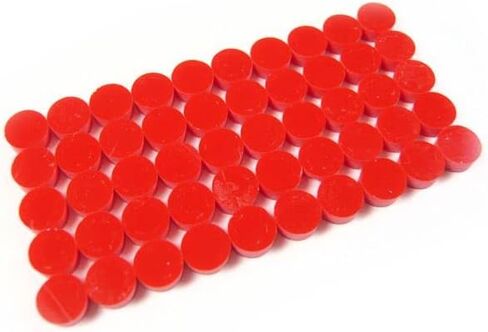 Fingerboard Dot Position Markers 1/4" dia. Red 50 pack in Kuwait