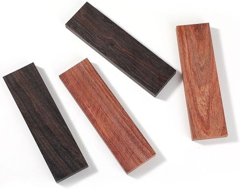 SM SunniMix Redwood Lumber Redwood Blank Smooth Surface,Wood Lumber Handle Plate,Knobs Nut Saddles Musical Instrument DIY Material Lumber, 2 pc in Saudi Arabia