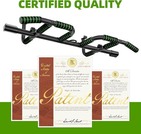 VBSD ترقية شريط السحب للمدخل مع قبضة مريحة، سعة تصل إلى 440 رطل بدون براغي شريط سحب للمنزل وصالة الألعاب الرياضية الداخلية وتدريبات القوة، مرخص بموجب براءة اختراع أمريكية in Kuwait