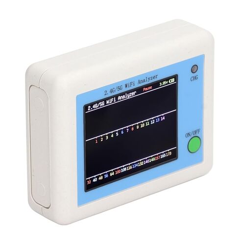 2.4G 5G Spectrum Analyzer with 2.4 Inch TFT Screen for WiFi Network Analysis and IT Diagnostics in Saudi Arabia