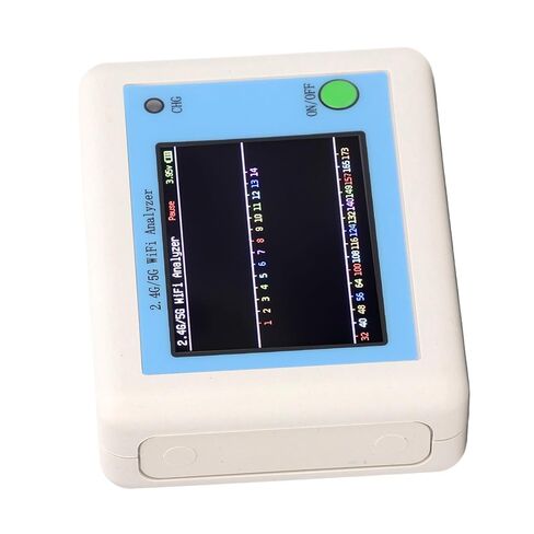 2.4G 5G Spectrum Analyzer with 2.4 Inch TFT Screen for WiFi Network Analysis and IT Diagnostics in Saudi Arabia