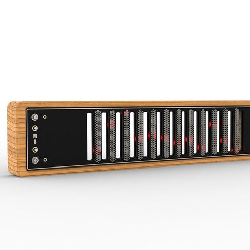 مصور طيف الموسيقى، مصور طيف الصوت، عرض طيف التردد الصوتي، تعديل تلقائي AGC، إيقاع ملون، قاعدة من الخشب الصلب باستخدام الحاسب الآلي للألعاب، الاستوديو، المنزل، الديكور in Kuwait