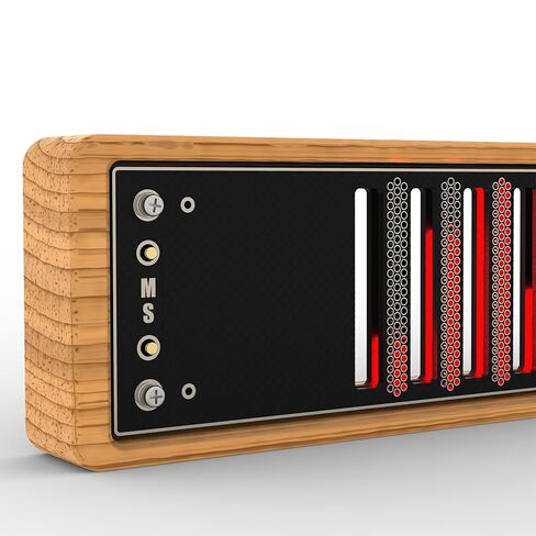 مصور طيف الموسيقى، مصور طيف الصوت، عرض طيف التردد الصوتي، تعديل تلقائي AGC، إيقاع ملون، قاعدة من الخشب الصلب باستخدام الحاسب الآلي للألعاب، الاستوديو، المنزل، الديكور in Kuwait