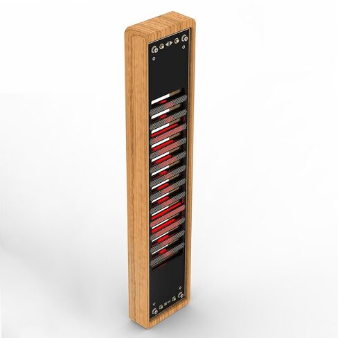 مصور طيف الموسيقى، مصور طيف الصوت، عرض طيف التردد الصوتي، تعديل تلقائي AGC، إيقاع ملون، قاعدة من الخشب الصلب باستخدام الحاسب الآلي للألعاب، الاستوديو، المنزل، الديكور in Kuwait