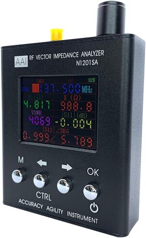 AAI الأصلي الإنجليزية Verison N1201SA + 35 ميجا هرتز-2.7 جيجا هرتز الأشعة فوق البنفسجية RF ناقلات مقاومة ANT SWR هوائي محلل متر فاحص in Kuwait