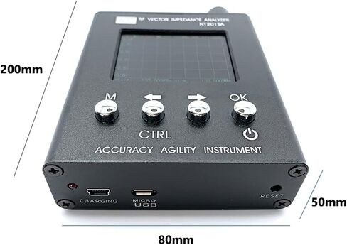 AAI الأصلي الإنجليزية Verison N1201SA + 35 ميجا هرتز-2.7 جيجا هرتز الأشعة فوق البنفسجية RF ناقلات مقاومة ANT SWR هوائي محلل متر فاحص in Kuwait