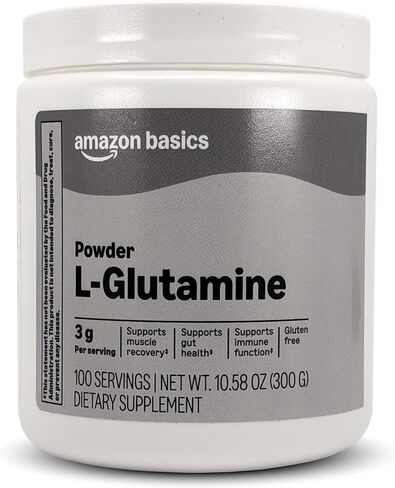 Amazon Basics L-Glutamine Powder, 20 oz in Saudi Arabia