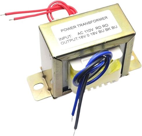 50W AC18V EI Ttransformer Input AC 110V 220V Output Double AC18V Power Supply for LM1875 Amplifier(220V) in Saudi Arabia