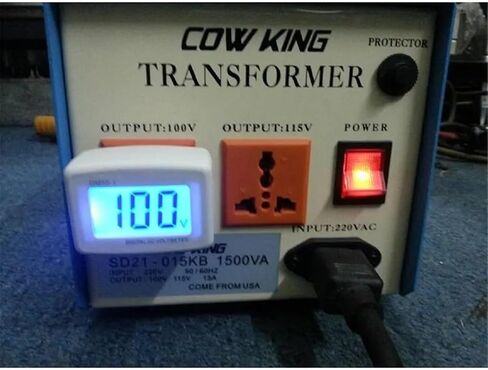 Quick Voltage Detection Table for Household or Detection of AC Transformer Voltage 80V AC-250AC in Saudi Arabia