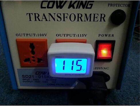 Quick Voltage Detection Table for Household or Detection of AC Transformer Voltage 80V AC-250AC in Saudi Arabia