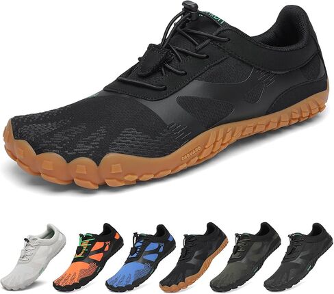SAGUARO Barefoot Shoes for Men & Women | Wide Toe Box Zero-Drop Minimalist Trail Running Hiking Shoe in Kuwait