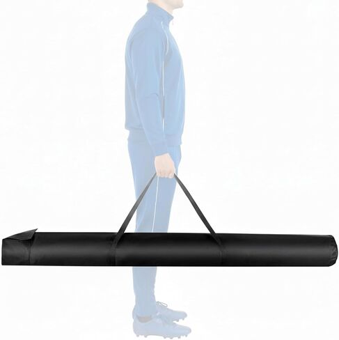 Corner Flag Storage Bag 6 Feet x 7 Inch Black Tailgate Flagpole Duffle Bag Portable Oxford Color Guard Flags Bags with Handles and Zipper for Flagpoles Accessories Hockey Stick Bag in Saudi Arabia