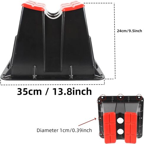 NARPES-1 Set of 4PCS Pontoon Storage Blocks with Rubber Pad Protection Heavy-Duty Support for Pontoon for Boat Storage, Easy Stack and Maintenance Rubber Pad with Non-Slip Surface and Protects Pontoon in Saudi Arabia