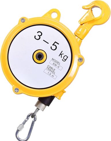 3-5kg Spring Balancer Tool, 1.5m Steel Wire Rope Retractor for Material Handling, Adjustable Balancer for Building Supplies, Heavy-Duty Spring Mechanism in Saudi Arabia