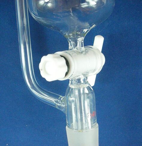 قمع فصل معادلة الضغط 250 مل مع محبس PTFE in Kuwait