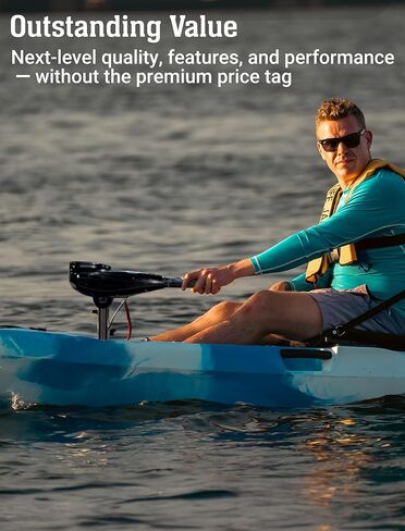 Brooklyn 12.5 Pro Pedal Propeller Drive Fishing Kayak by BKC, Sit-on-Top Single Kayak with Rudder System, Dry Storage, Rod Holders & 550 lb Capacity in Saudi Arabia