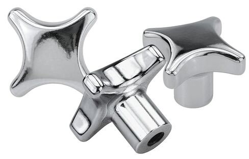 Kipp 06158-4050A42 Stainless Steel Palm Grips, Style D, Inch, Polished Finish, 50 mm Top Length in Kuwait
