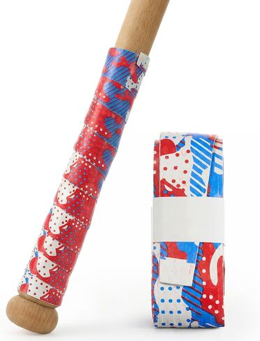43 Inch Bat Grip Tape with 1.5 mm Cushioned Non-Slip Texture, All-Weather Baseball & Softball Bat Wrap, Shock Absorbing and Easy Install for Youth & Adult in Kuwait
