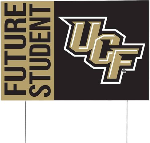 Desert Cactus University of Central Florida Golden Knights 12x18" Graduate Graduation Celebration Yard Sign Graduates Outdoor Lawn Display with Stakes (Grad Sign 4) in Saudi Arabia