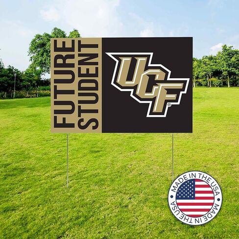 Desert Cactus University of Central Florida Golden Knights 12x18" Graduate Graduation Celebration Yard Sign Graduates Outdoor Lawn Display with Stakes (Grad Sign 4) in Saudi Arabia