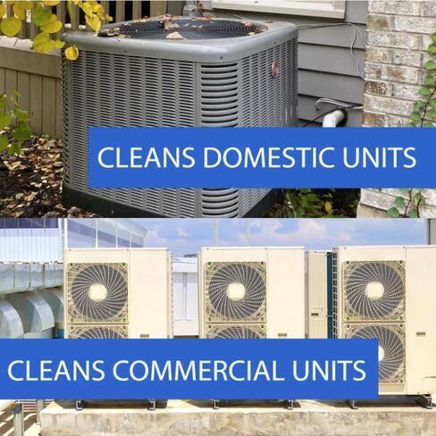 Quality Chemical Nu-Coil AC Coil Cleaner Aerosol Spray - Extra Foam - for HVAC units, Condensers, Evaporators, Drains, Pans, Radiators, Fan Blades, Metal Filters - No Rinse - 18 oz. (Pack of 12) in Kuwait