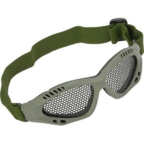 Evike Airsoft - Matrix Zero Wire Mesh Adjustable Goggles (Color: Green) in Kuwait