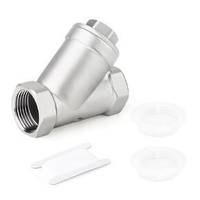 TAISHER 1PCS 304 Stainless Steel 1-1/4" NPT Female WYE Y Strainer Mesh Filter Valve CF8 WOG 800 in Kuwait
