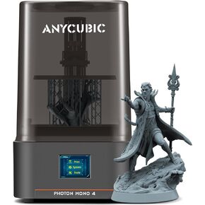 ANYCUBIC Photon Mono X 6Ks، طابعة ثلاثية الأبعاد من الراتنج مع شاشة أحادية مقاس 9.1 بوصة 6K، طابعة راتنج LCD SLA مع مصفوفة LightTurbo مطورة، حجم طباعة كبير 7.7 بوصة × 4.8 بوصة × 7.8 بوصة in Kuwait
