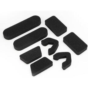 طقم حشوة الخوذة لخوذات إيستون للضرب والالتقاط، وسادات خوذة إسفنجية ناعمة بسمك 0.79 بوصة للاعبي البيسبول والكرة اللينة للتدريب الشتوي للشباب، بطانة وسادة خوذة كرة القدم العالمية in Kuwait