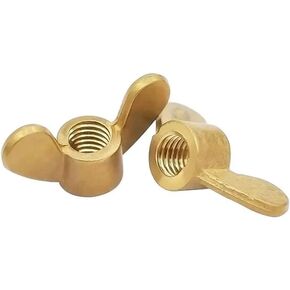 Wing nut, Hand Twist nut, Brass Wing Nuts Copper Hand Tighten Nut(M4) in Kuwait