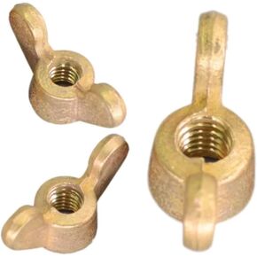 Wing nut, Hand Twist nut, Wing Nuts Nut Hand Tighten Brass(M8 5pcs) in Kuwait