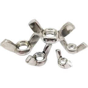Wing nut, Hand Twist nut, Stainless Steel Adjustable Thumb Nut Hand Tighten Wing(5pcs M10) in Kuwait