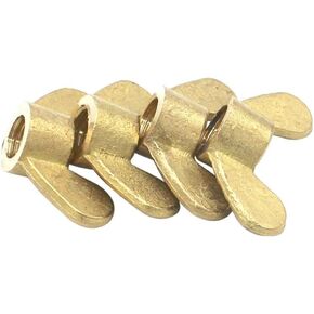 Wing nut, Hand Twist nut, Wing Nuts Brass Copper Material Hand Tight Cap(M3-5 PCS) in Kuwait