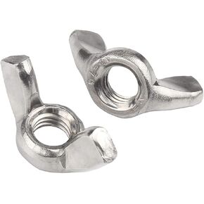 Wing nut, Hand Twist nut, Wing Nuts 304 Stainless Steel Hand Tighten Screw Bolt Cap(M3 (20 PCS)) in Kuwait