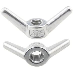 Wing nut, Hand Twist nut, Wing NutsWing Nut Stainless Steel Hand Screw Big Ear Nuts(M18 1pcs) in Kuwait