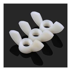 Wing nut, Hand Twist nut, Nylon Wing Nuts White Black ABS Nut in Kuwait