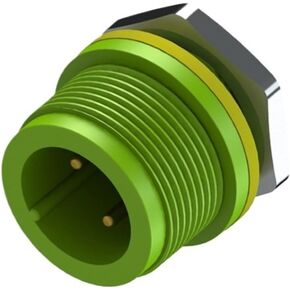 Panel type [2 core board male end] connector outdoor IP68 waterproof connector waterproof terminal block(EC02681-1124-BF) in Kuwait