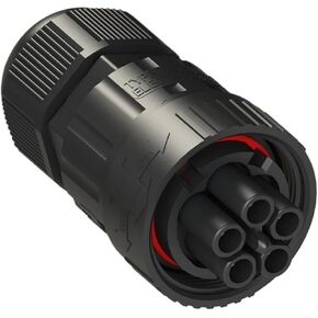 طرف أنثى بخمسة النواة فقط مع موصل طاقة مقاوم للماء موصل LED in Kuwait