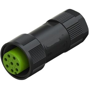 اتصال الإشارة [طرف أنثى 8 النواة] موصل IP68 LED خارجي مقاوم للماء كتلة طرفية مقاومة للماء in Kuwait