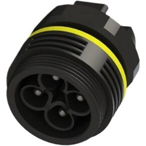 Four-core female end - only with board end - power connector led connection terminal industrial lighting interconnect in Kuwait