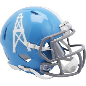 Houston Oilers Riddell 1960-1962 Throwback Speed Mini Helmet - NFL Mini Helmets in Kuwait