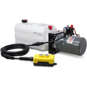 KTI Single Acting 12V Hydraulic Pump - 6 Quart in Saudi Arabia