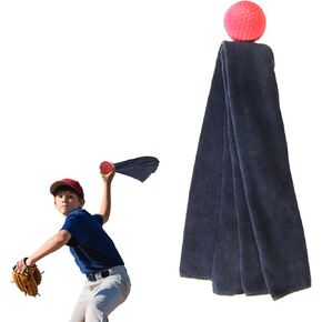 مدرب رمي البيسبول، أدوات رمي ​​الكرة اللينة، منشفة تدريب للكرة السريعة، التغيير، دقة الكرة المنحنية والقوة القادرة على تحسين الشكل والأداء بشكل ثابت in Kuwait