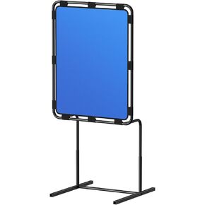 Baseball Strike Zone Target for Plastic Balls, Adjustable Height Pitching Training Strike Zone, Ideal for Balls Training Skills, Suitable for Outdoors Courtyard, Lawn, Blue + Black in Kuwait