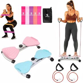 Waist Twister Machine – AB Twist Board Core & Waist Trainer with 360° Twist Disc – Abs Workout Balance Board & Full Body Toning Kit for Men & Women, Noiseless Ab Exercise in Saudi Arabia